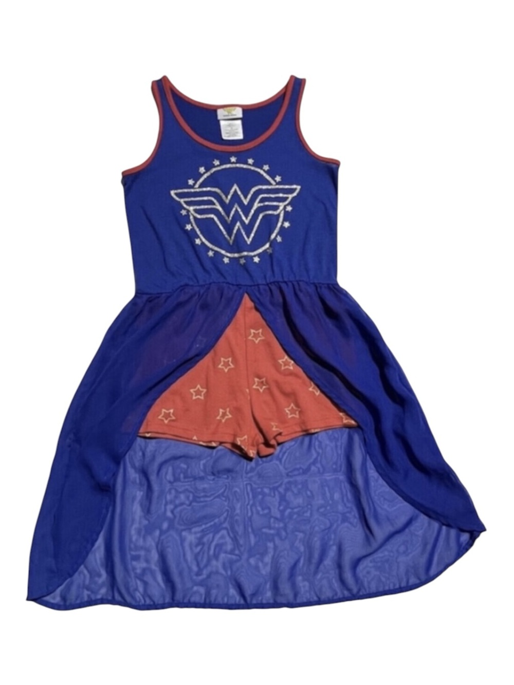 Wonder Woman glitter graphic romper 7/8 years
